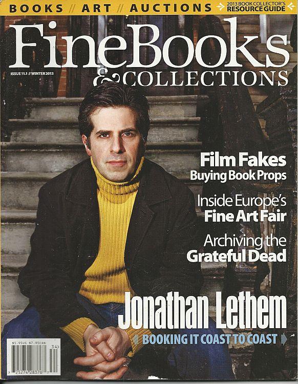 Image for FINE BOOKS AND COLLECTIONS MAGAZINE WINTER 2013
