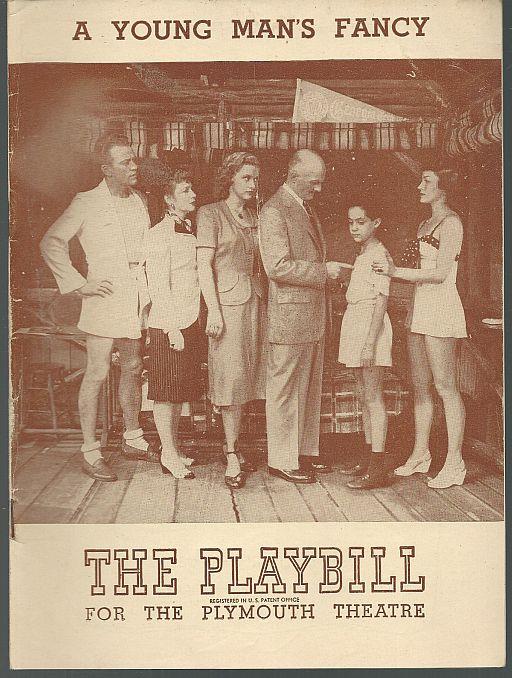 Playbill - Young Man's Fancy, August 25, 1947