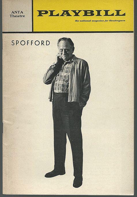 Playbill - Spofford, January 1968