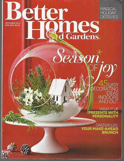 Better Homes and Gardens - Better Homes and Gardens Magazine December 2014