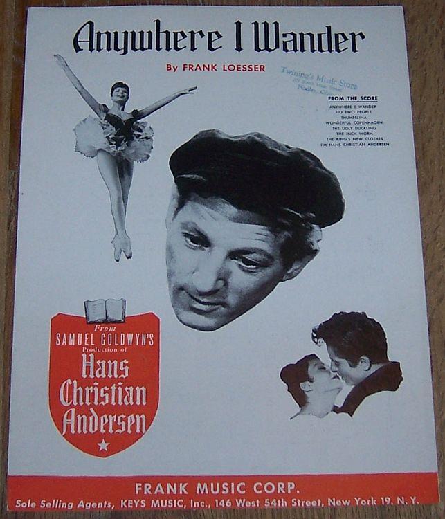 Sheet Music - Anywhere I Wander