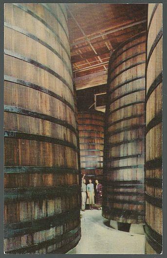 Image for REDWOOD STORAGE TANKS IN CELLARS OF THE ITALIAN SWISS COLONY WINERY
