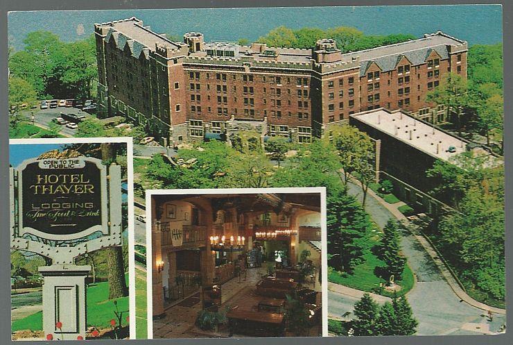 Postcard - Hotel Thayer, West Point, New York