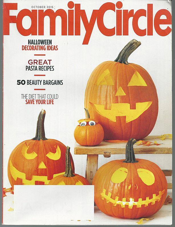 Image for FAMILY CIRCLE MAGAZINE OCTOBER 2015