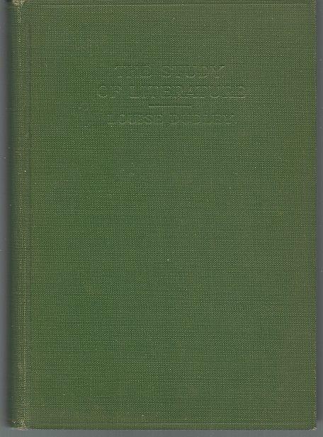 Dudley, Louise - Study of Literature