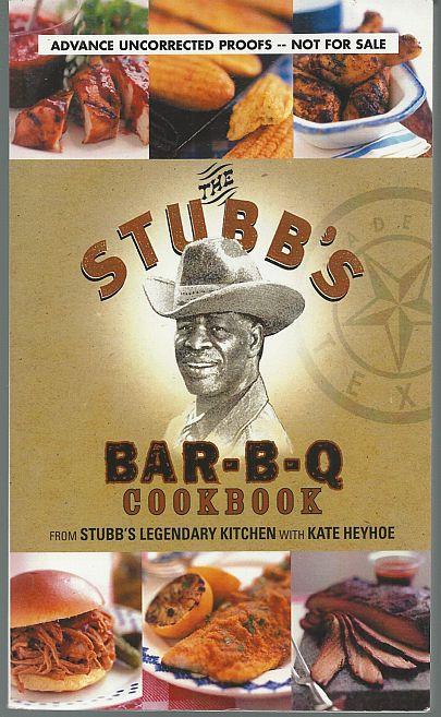 Image for STUBB'S BAR-B-Q COOKBOOK From Stubb's Legendary Kitchen
