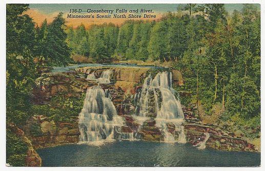 Image for GOOSEBERRY FALLS AND RIVER, MINNESOTA