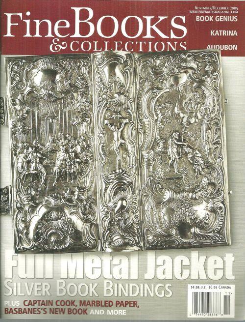 Image for FINE BOOKS AND COLLECTIONS MAGAZINE NOVEMBER/DECEMBER 2005