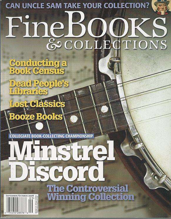 Image for FINE BOOKS AND COLLECTIONS MAGAZINE SEPTEMBER/OCTOBER 2008