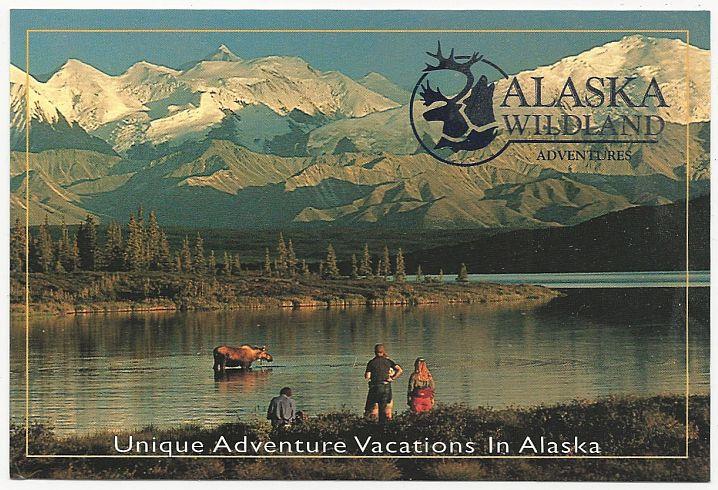 Image for POSTCARD ADVERTISING ALASKA WILDLAND ADVENTURES
