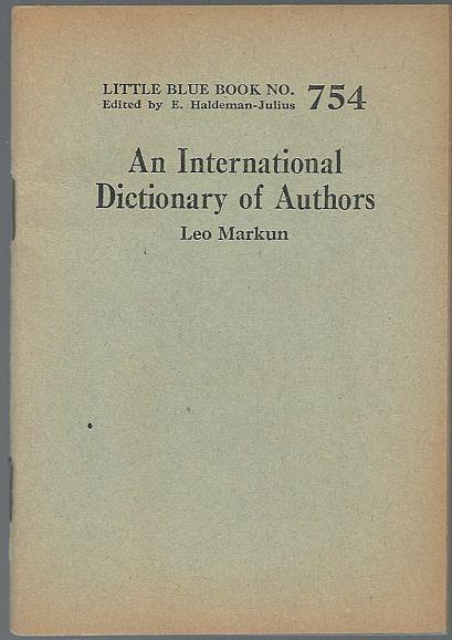 Markun, Leo - International Dictionary of Authors