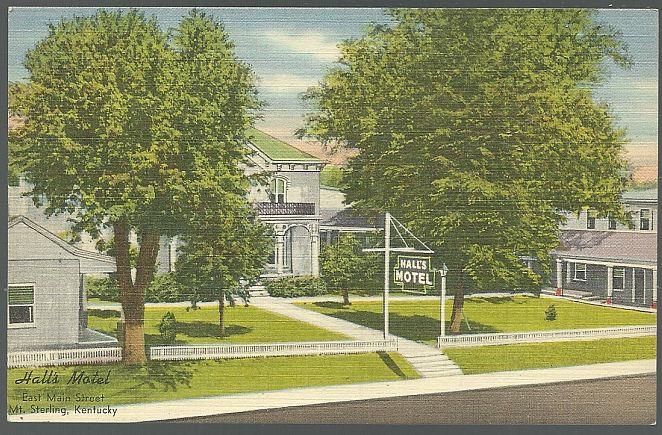 Image for HALL'S MOTEL, MT. STERLING, KENTUCKY