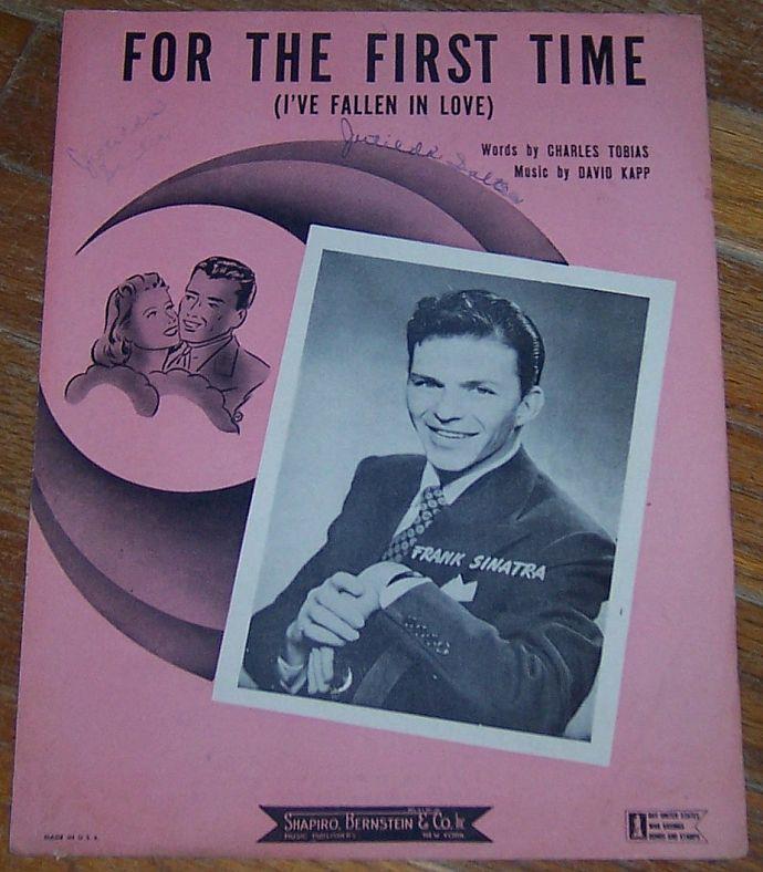 Sheet Music - For the First Time (I've Fallen in Love)