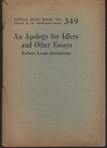 Stevenson, Robert Louis - Apology for Idlers and Other Essays
