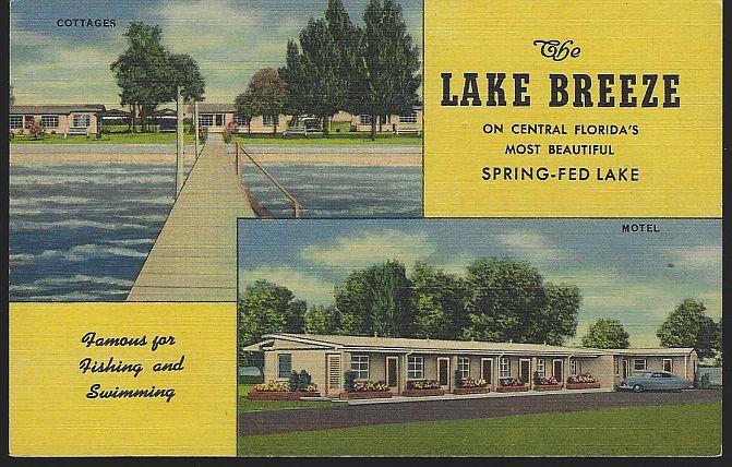 Postcard - Lake Breeze, St. Cloud, Florida