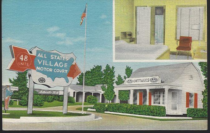 Image for ALL STATES VILLAGE MOTOR COURT, COLUMBIA, MISSOURI