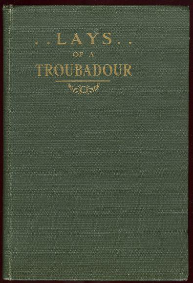 Image for LAYS OF A TROUBADOUR Saoite Theabooma