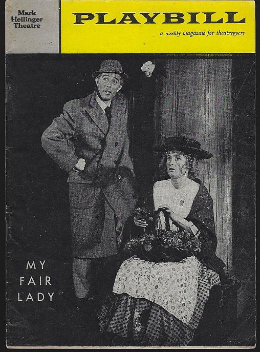 Playbill - My Fair Lady, Mark Hellinger Theatre, December 26, 1960