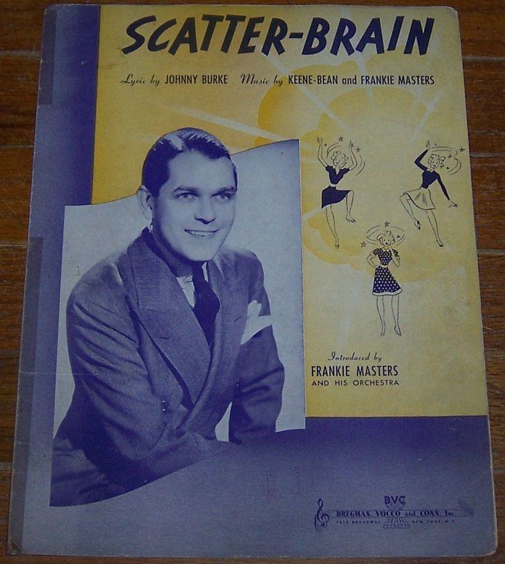 Sheet Music - Scatter-Brain