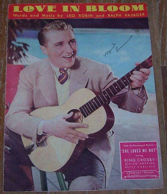 Sheet Music - Love in Bloom