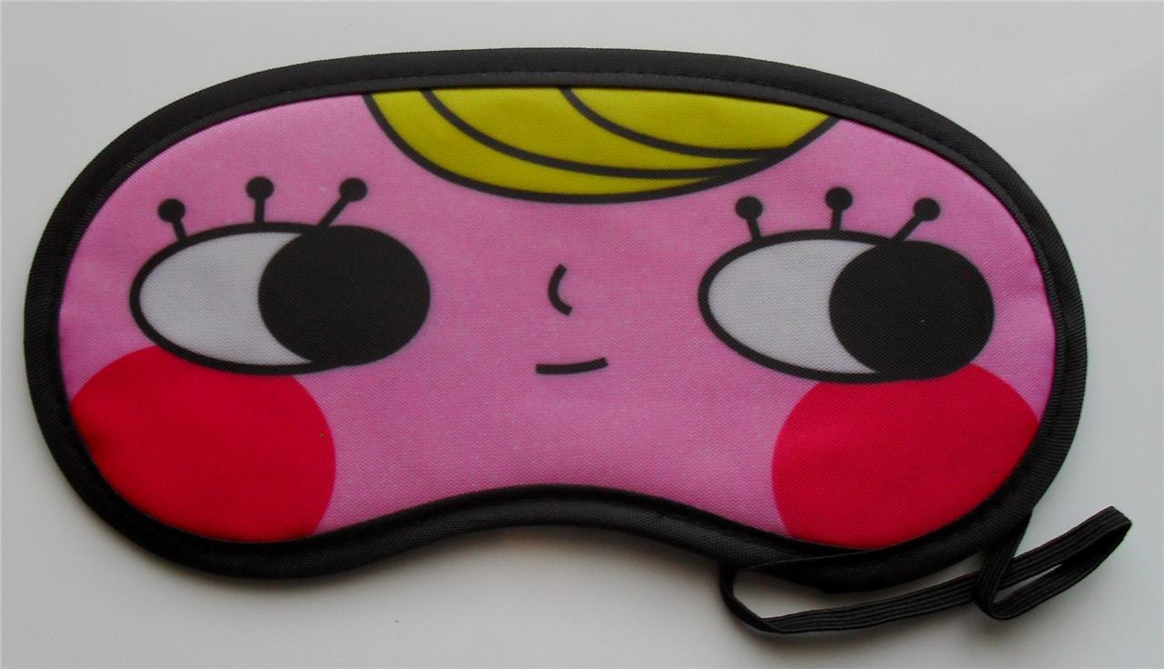 NEW CARTOON SLEEP EYE MASK blindfold night shift travel Fast free UK