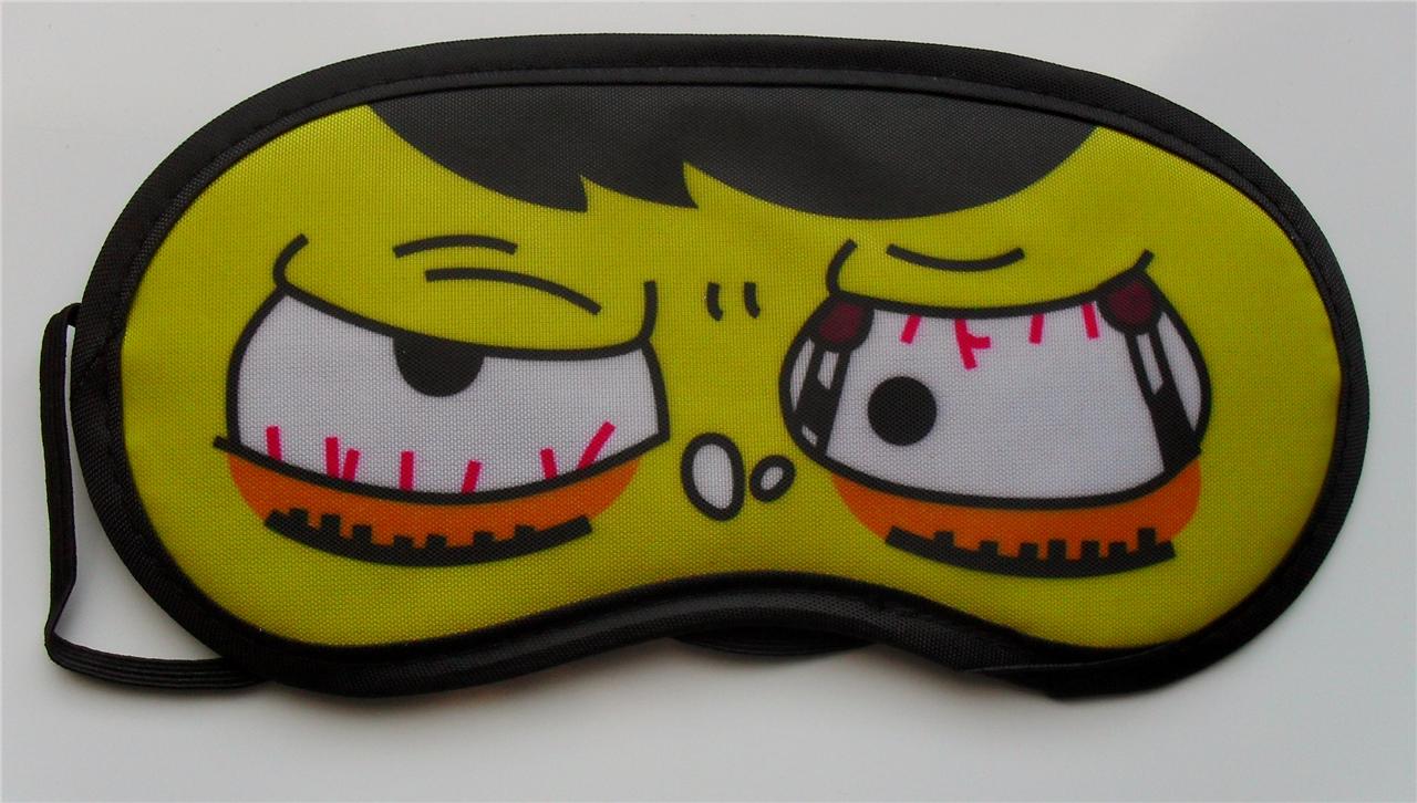 NEW CARTOON SLEEP EYE MASK blindfold night shift travel Fast free UK