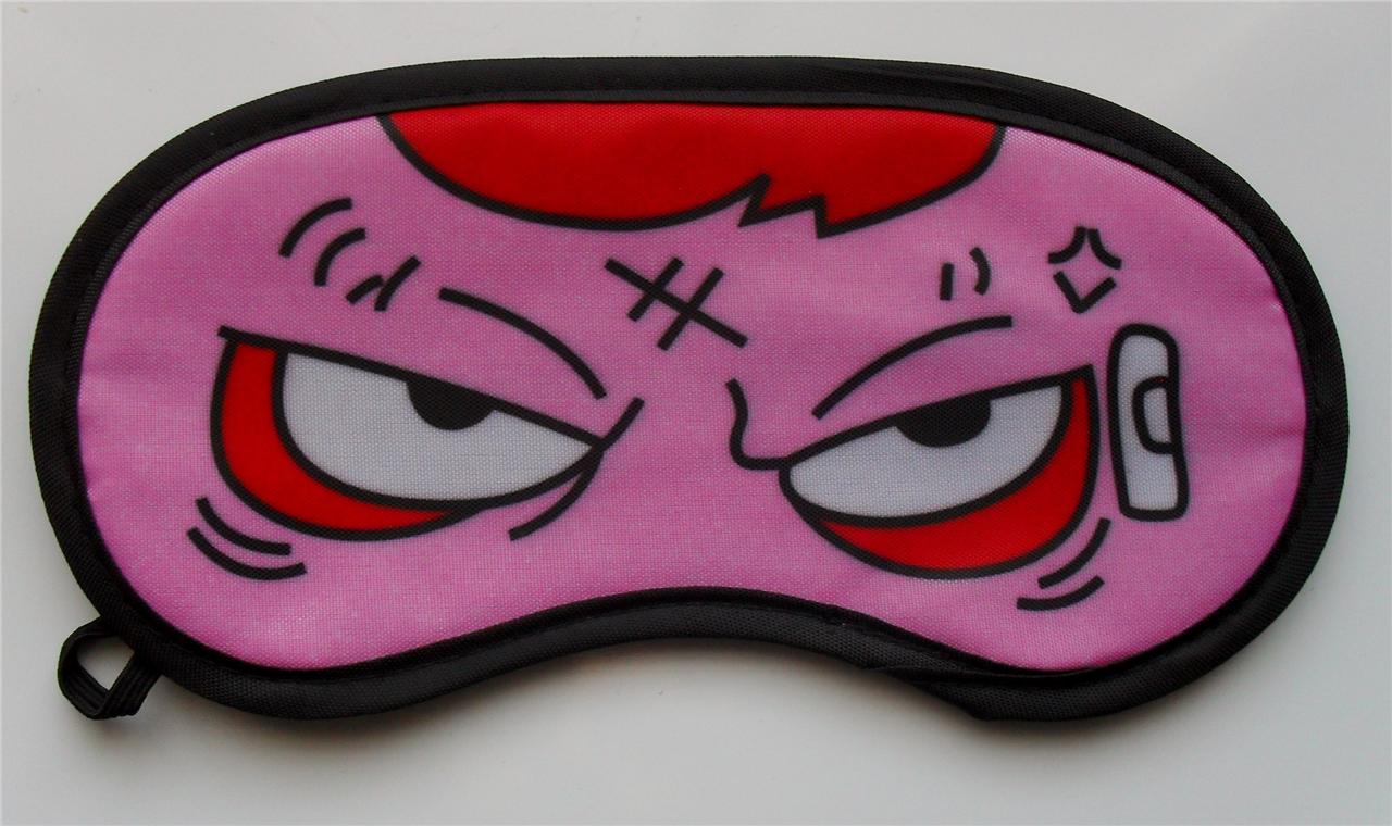 NEW CARTOON SLEEP EYE MASK blindfold night shift travel Fast free UK