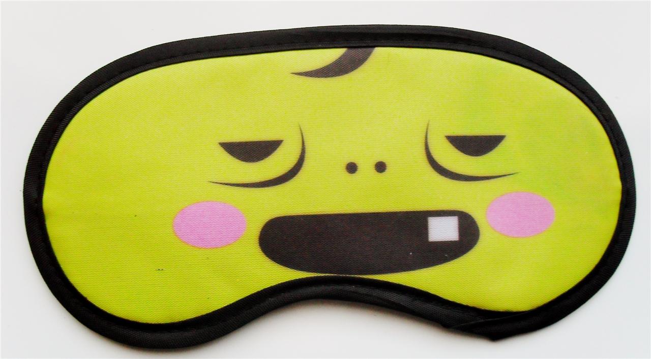 NEW CARTOON SLEEP EYE MASK blindfold night shift travel Fast free UK