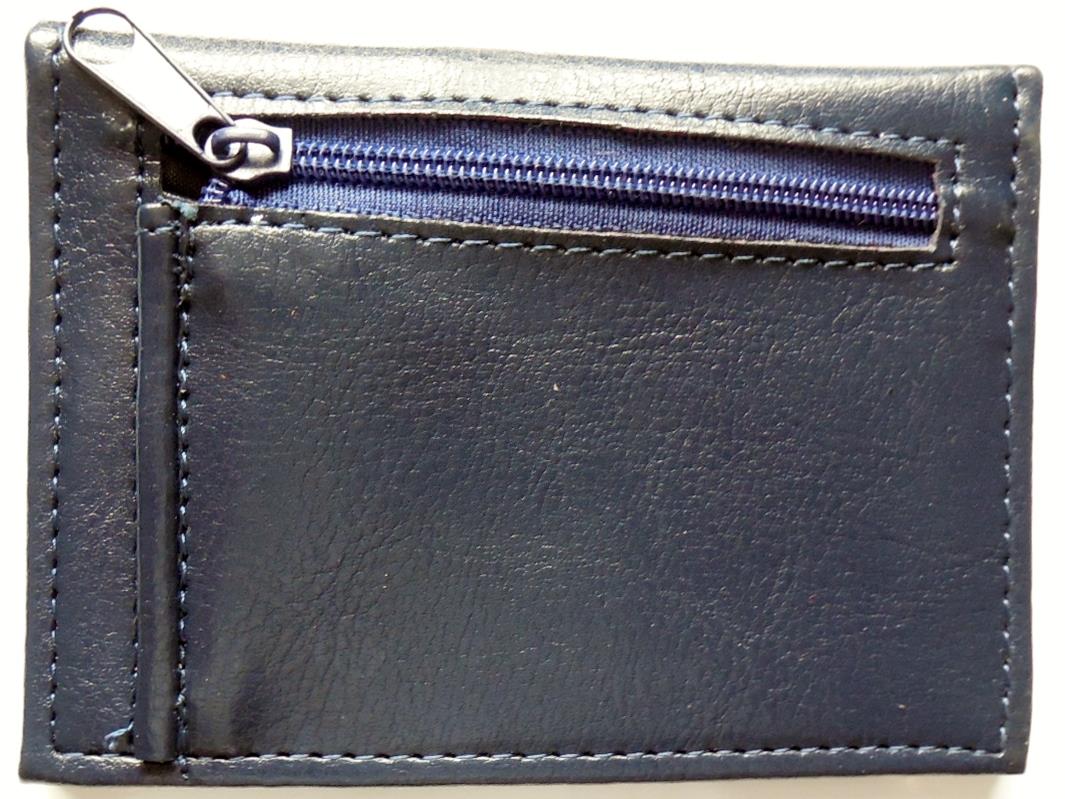 NEW FAUX LEATHER bus pass holder wallet with coin zip(Choose from 4