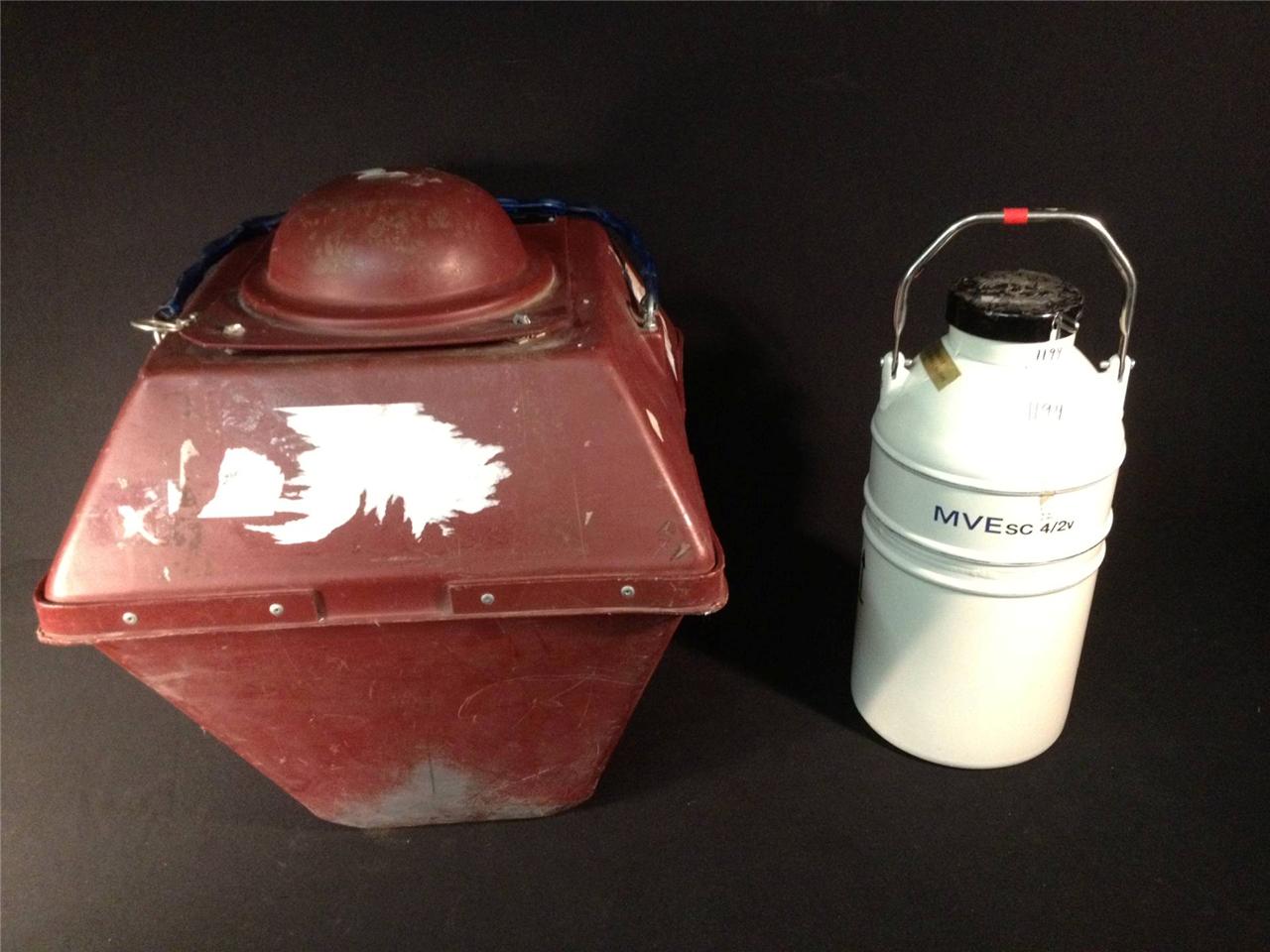 MVE SC 4/2V Semen Tank liquid nitrogen dewar vapor WITH SHIPPING
