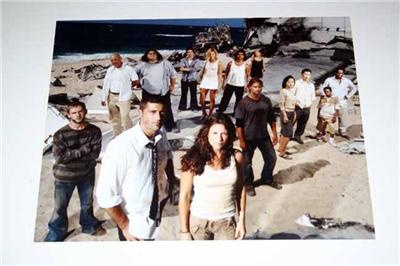 LOST 8x10 Cast Photo Season 1 Matthew Fox Evangeline