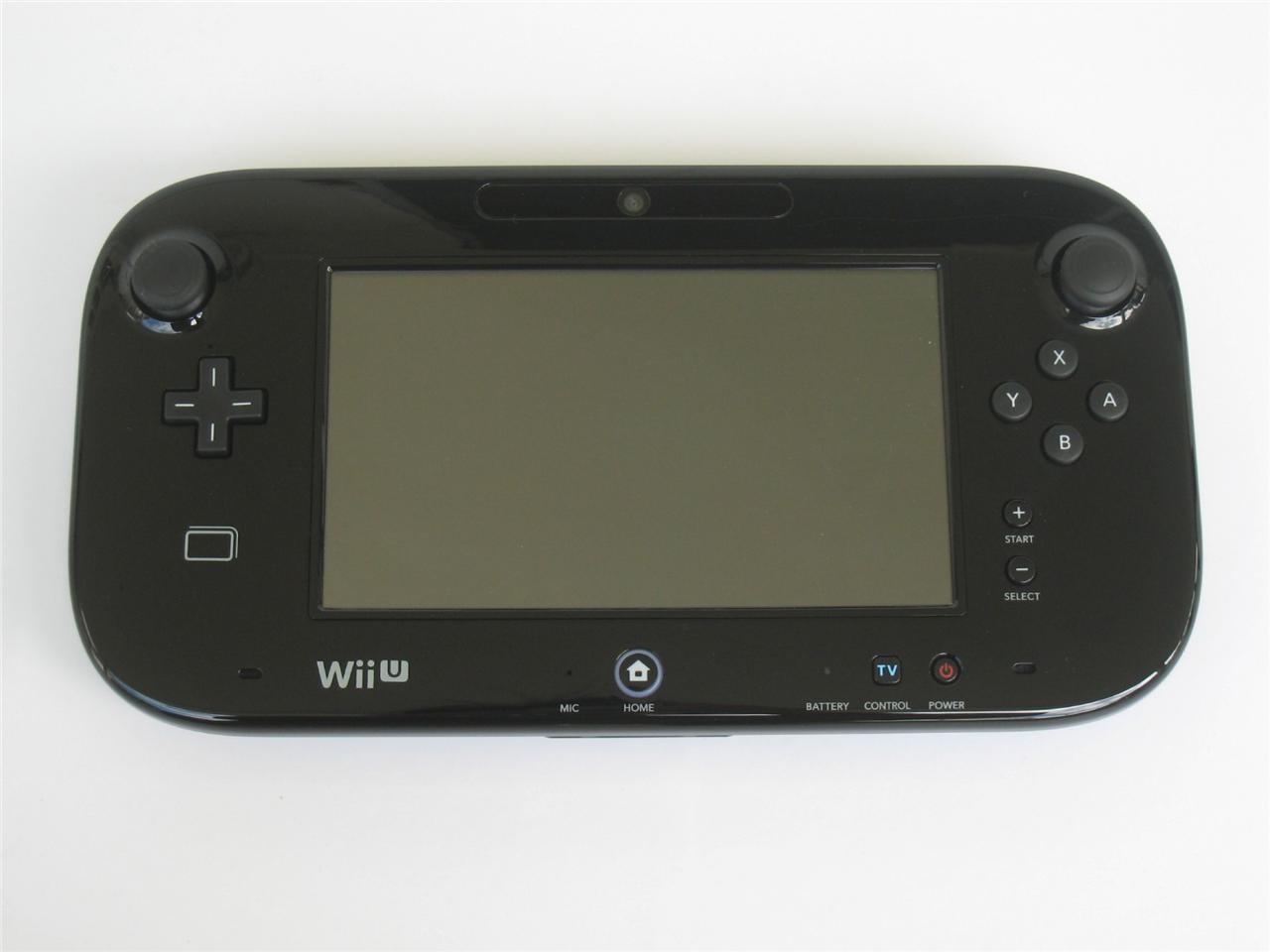 Brand New Black Wii U Gamepad Controller ONLY (perfect for replacement