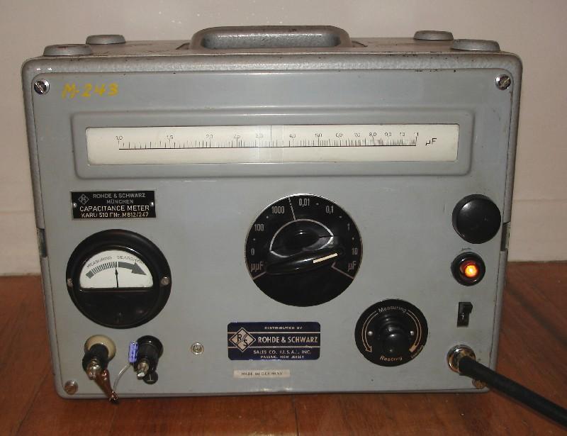 有关以下物品的详细资料: vintage rohde & schwarz karu 510