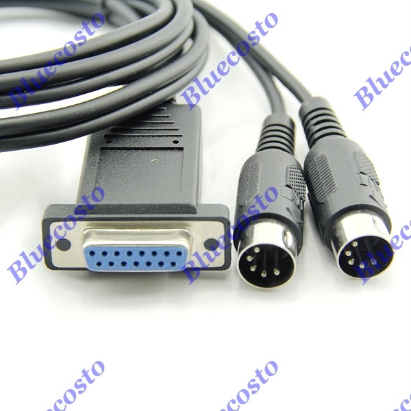 6ft VGA 15Pin DB15 to Game Port Sound Card Adapter Cord Cable