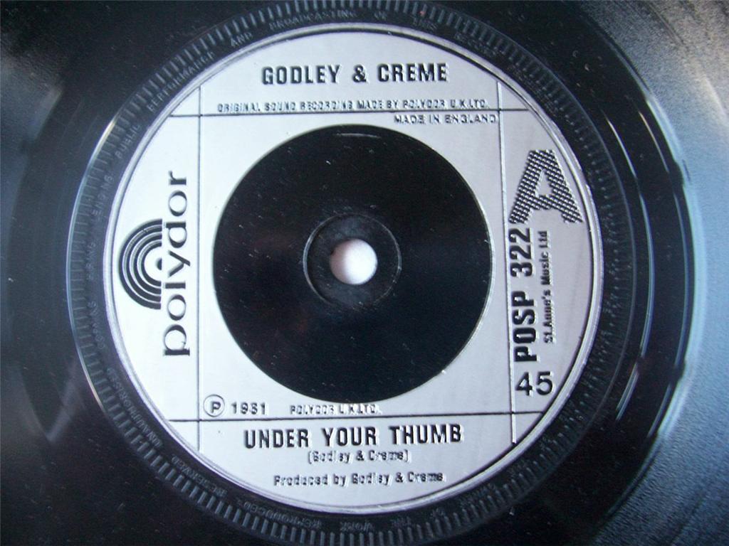 Godley & Cr�me - Under Your Thumb