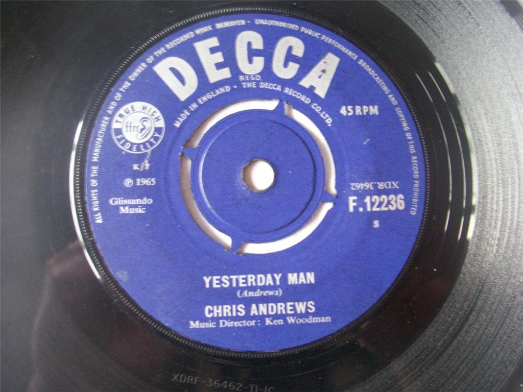 Chris Andrews 7"