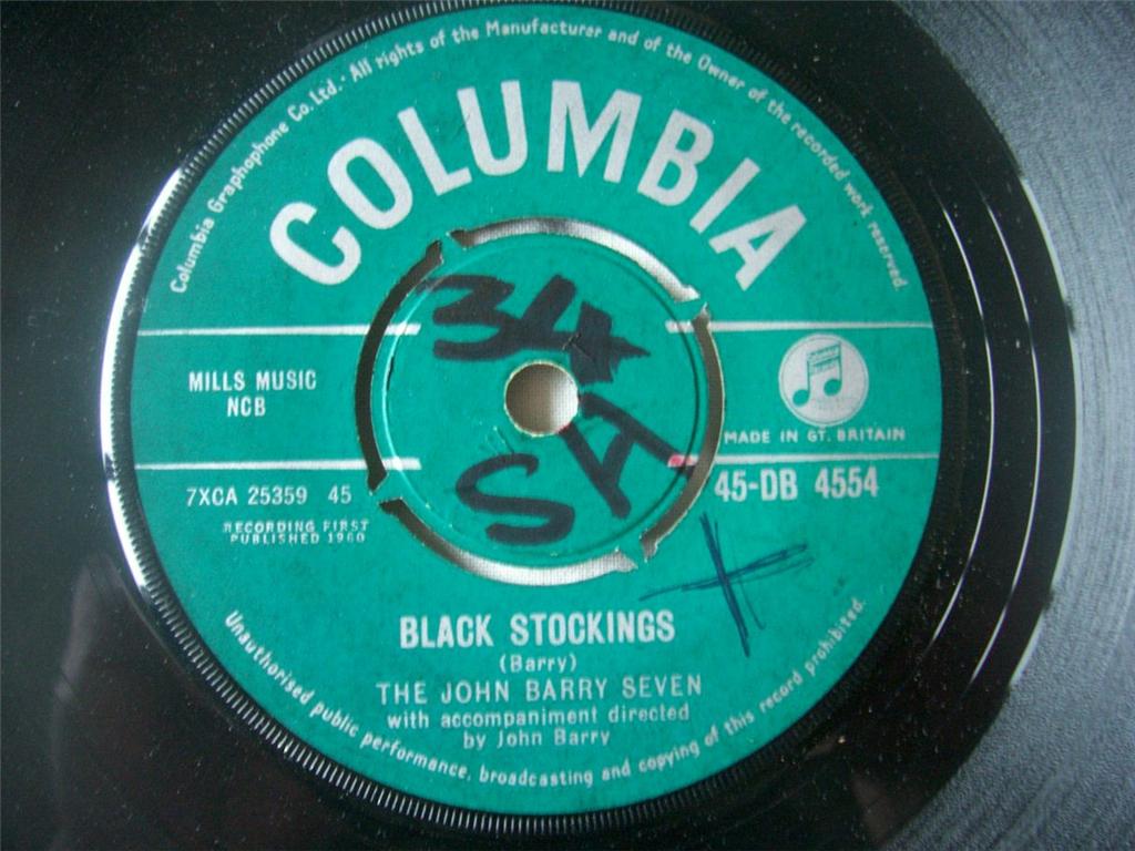 John Barry Seven - Black Stockings / Get Lost Jack Frost