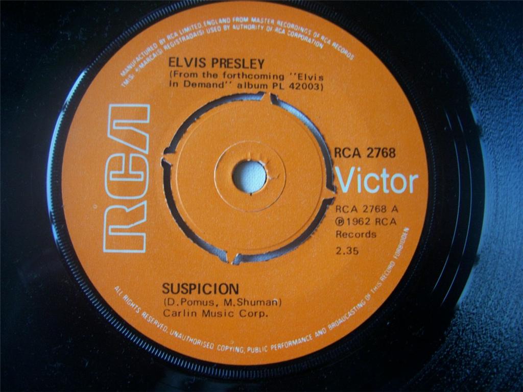 Elvis Presley - Suspicion