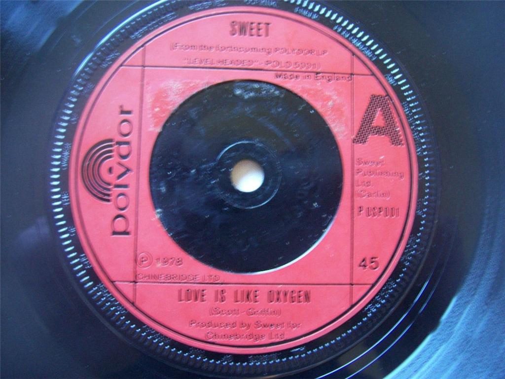 Sweet - Love Is Like Oxygen