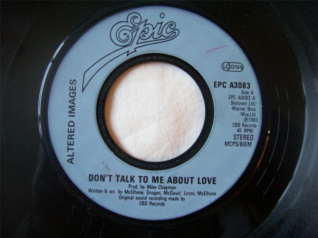 Altered Images 7"