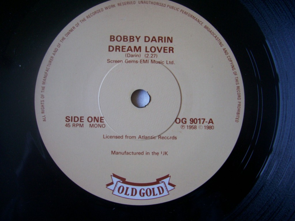 Bobby Darin - Dream Lover Record