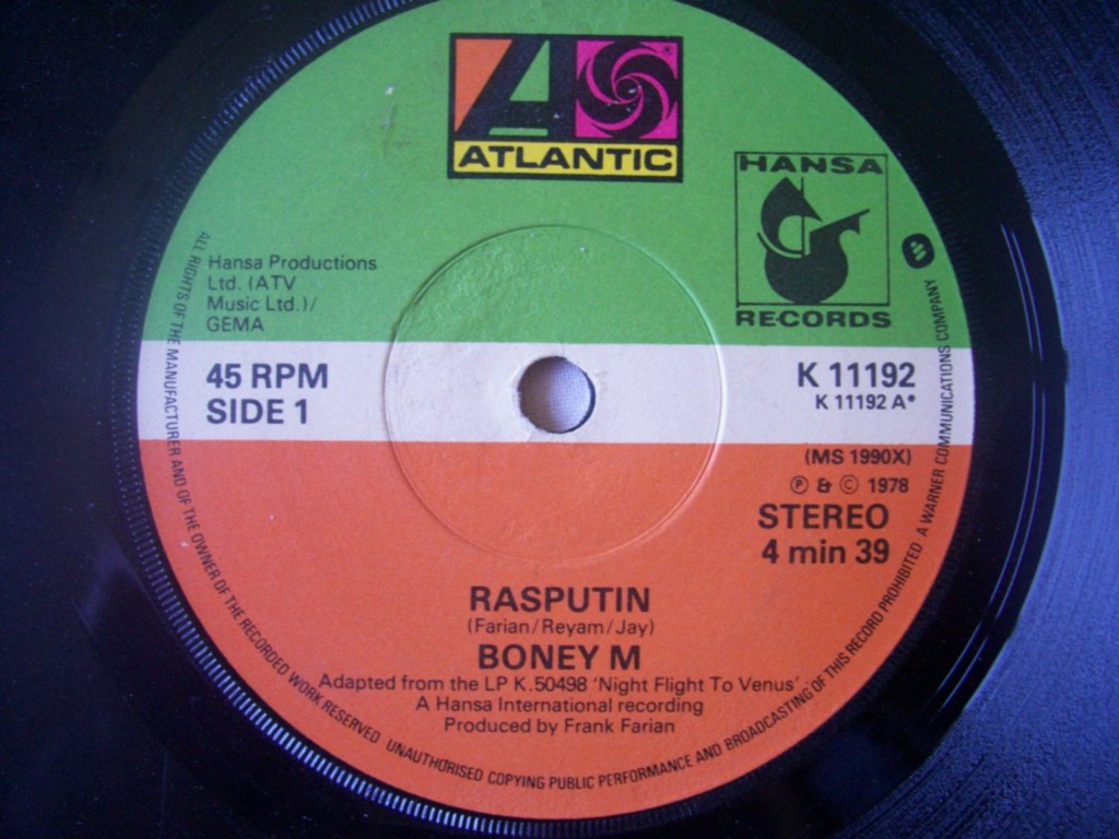 Boney M 7"