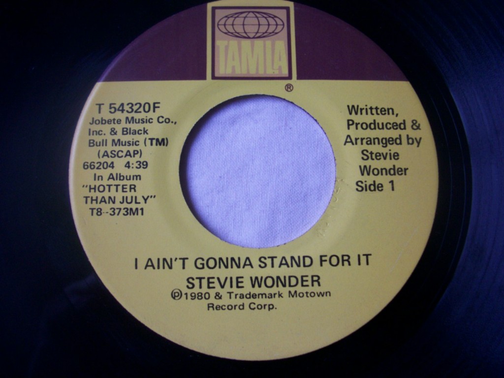 Stevie Wonder 7"