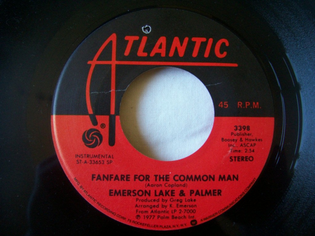 Emerson Lake & Palmer 7"
