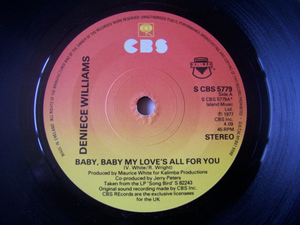 Deniece Williams - Baby Baby My Love's All For You
