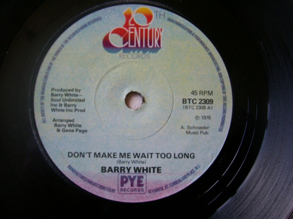 Barry White - Don't Make Me Wait Too Long