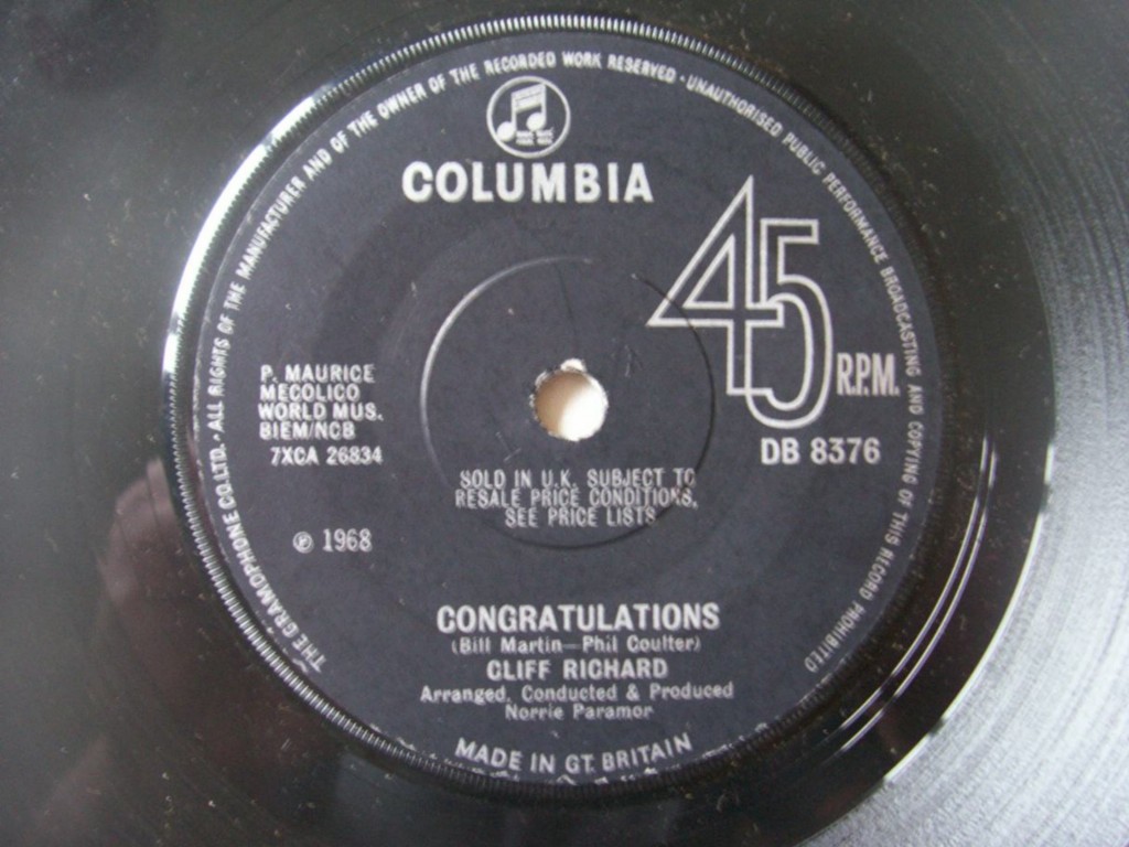 Cliff Richard 7"
