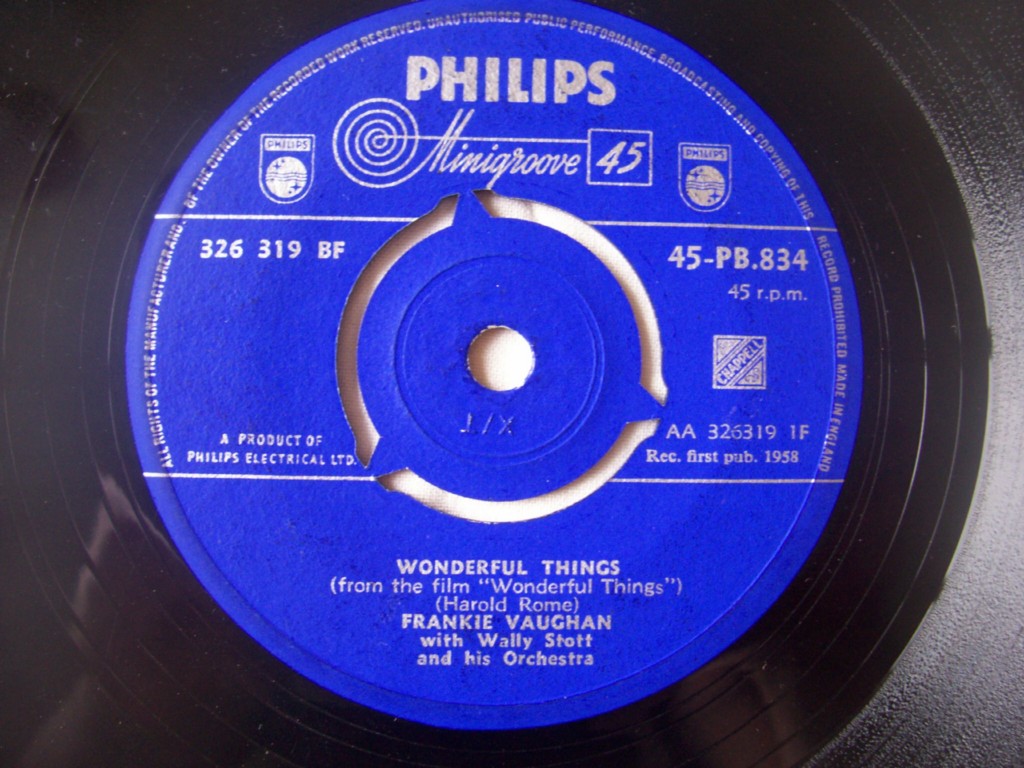 Frankie Vaughan 7"