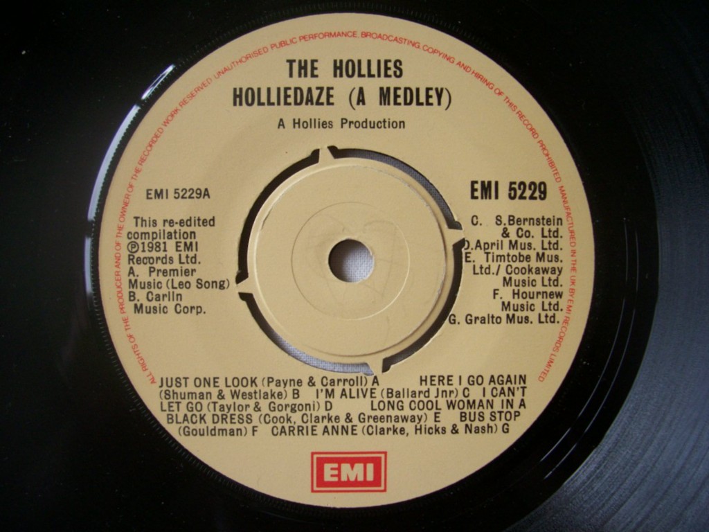Hollies - Holliedaze (a Medley)