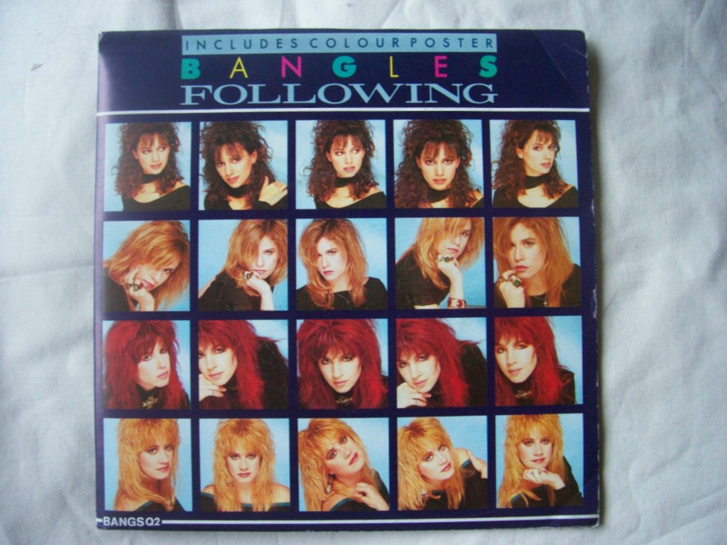 Bangles - Following - Poster Sleeve